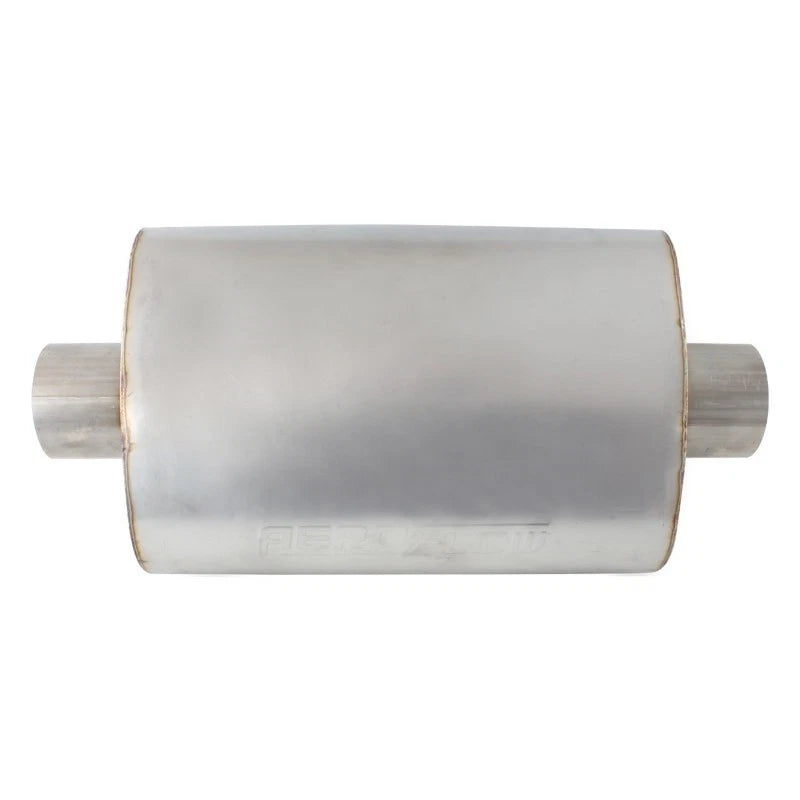 Stainless Steel 3-1/2" Center/Center Muffler 3-1/2" Inlet and Outlets
