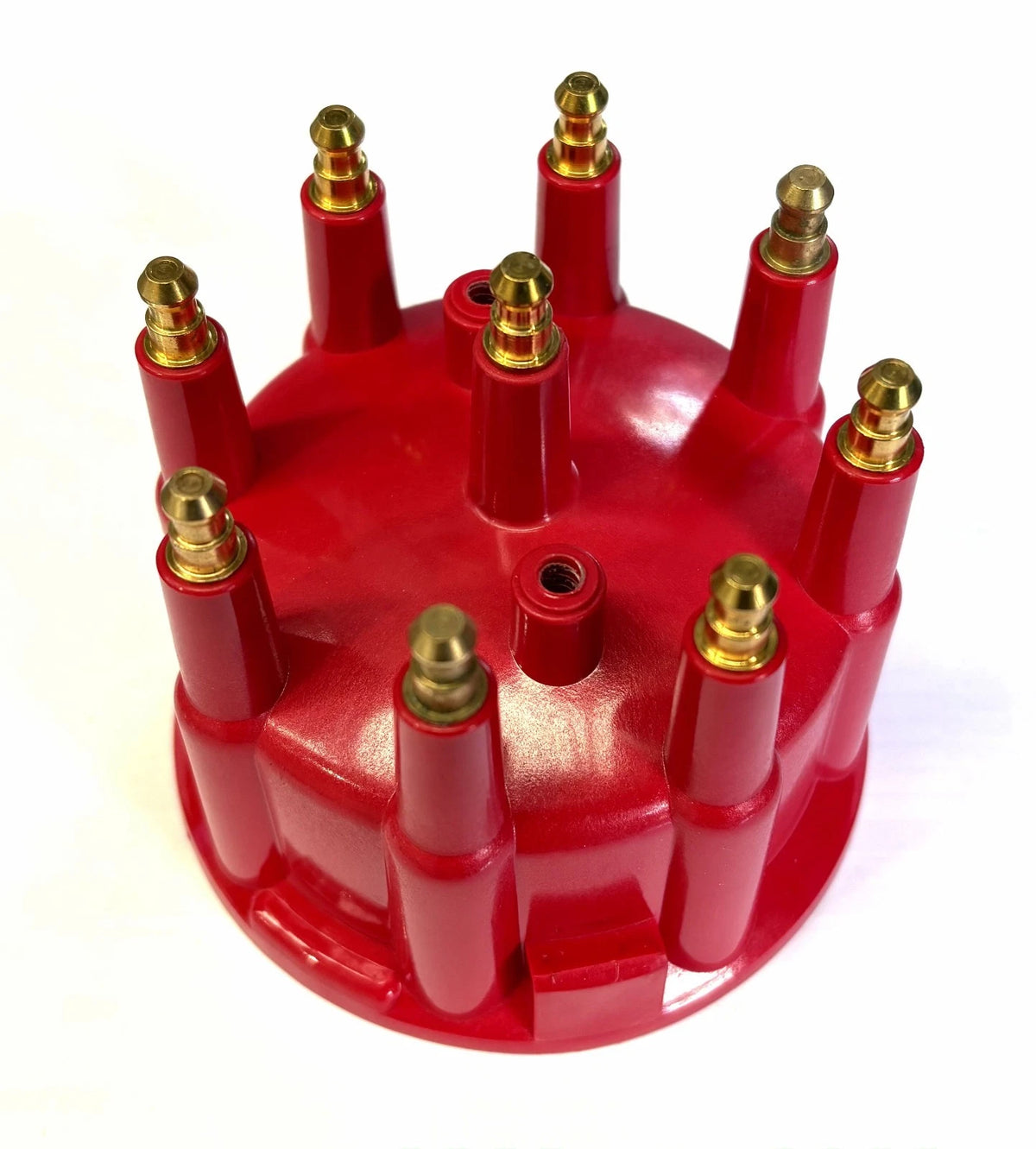 Chev Holden Ford BOSCH Style Electronic Distributor Cap Red Male GB926 HEI