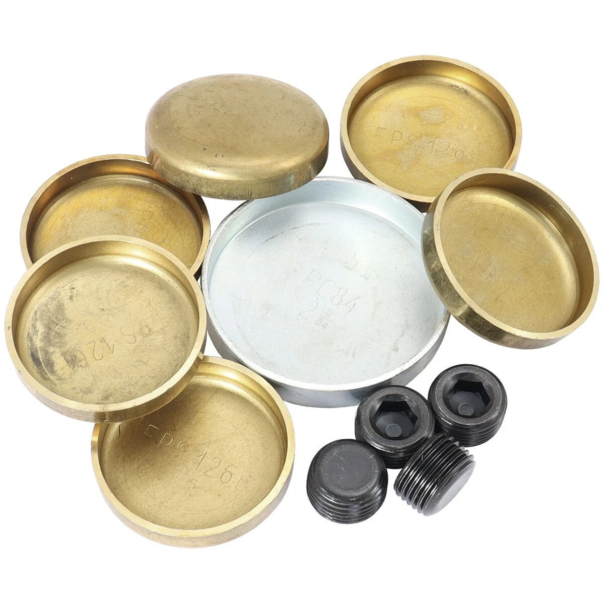 Big Block Chrysler 383-440 Welsh Plug Kit Brass Material