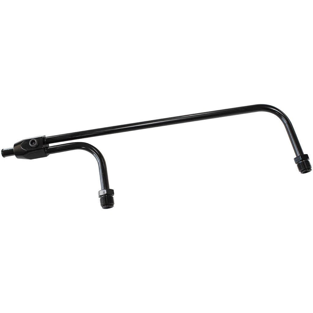 Black Steel Holley Fuel Line Suit Holley Double Pumper With 3/8 Barb Fitting