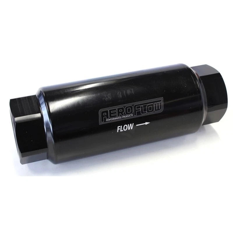 60 Micron Pro Filter with -12 ORB Ports Black Finish