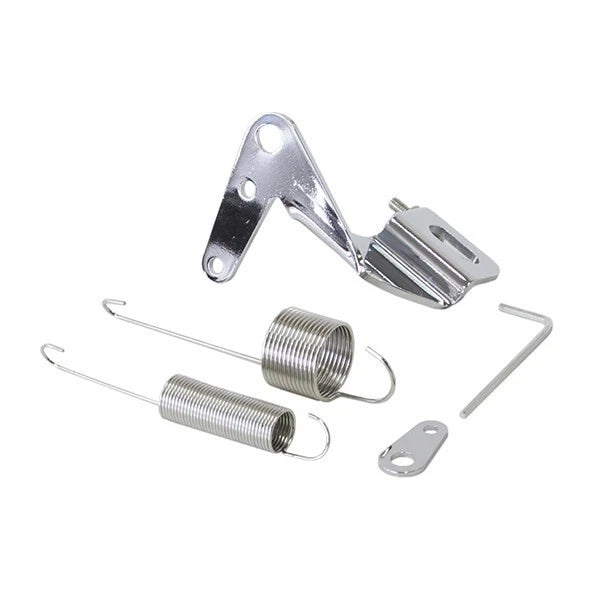Stainless Steel Throttle Cable Bracket Holley Carb with Return Spring