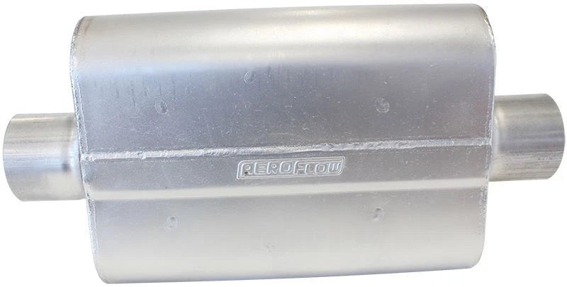 Muffler Centre Inlet/Centre Outlet 3" Inlet 3" Outlet Aluminised Steel