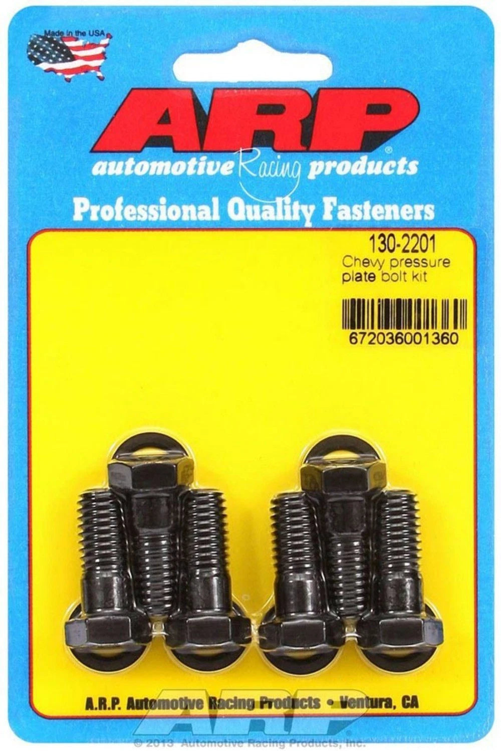 ARP Clutch Pressure Plate Bolt Kit Fits SB/BB Chev 3/8-16