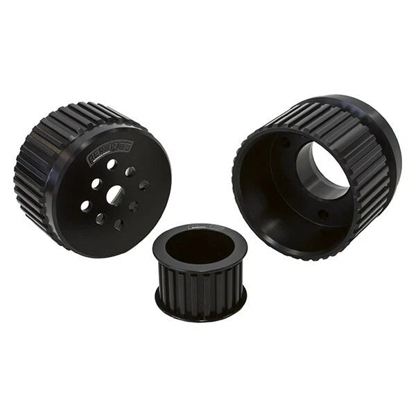 Chevrolet Small & Big Block Gilmer Drive Kit Long Water Pump Black