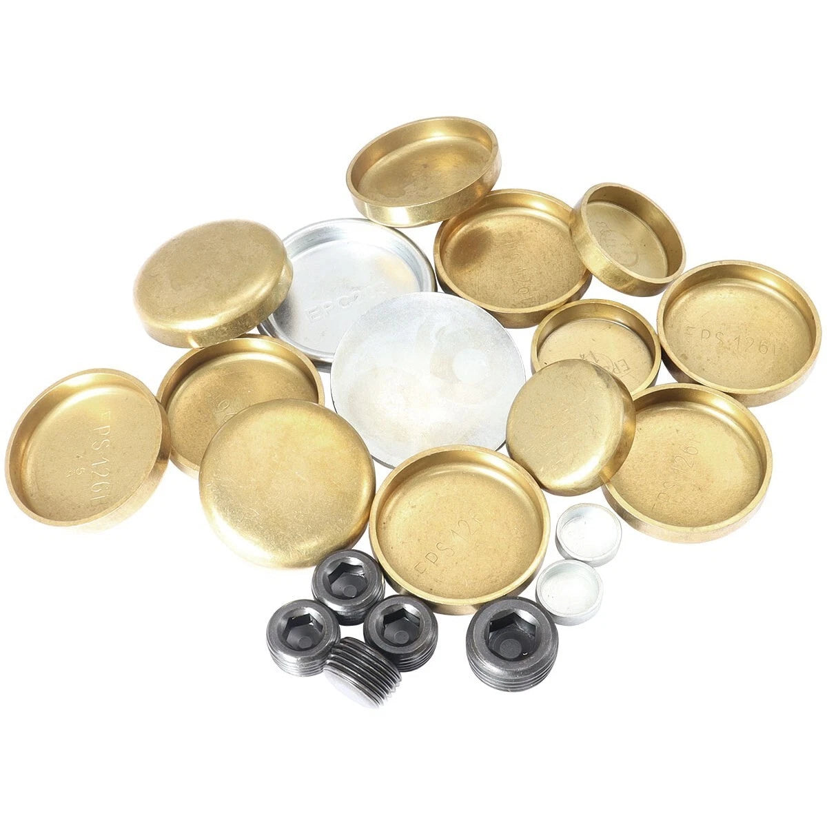 Small Block Chrysler 273 318 360 Welsh Plug Kit Brass Material