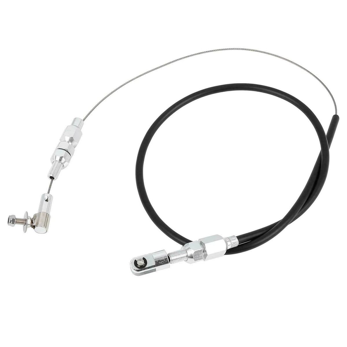 Universal Throttle Cable Black, 24 inch. Long Suits Carburettor