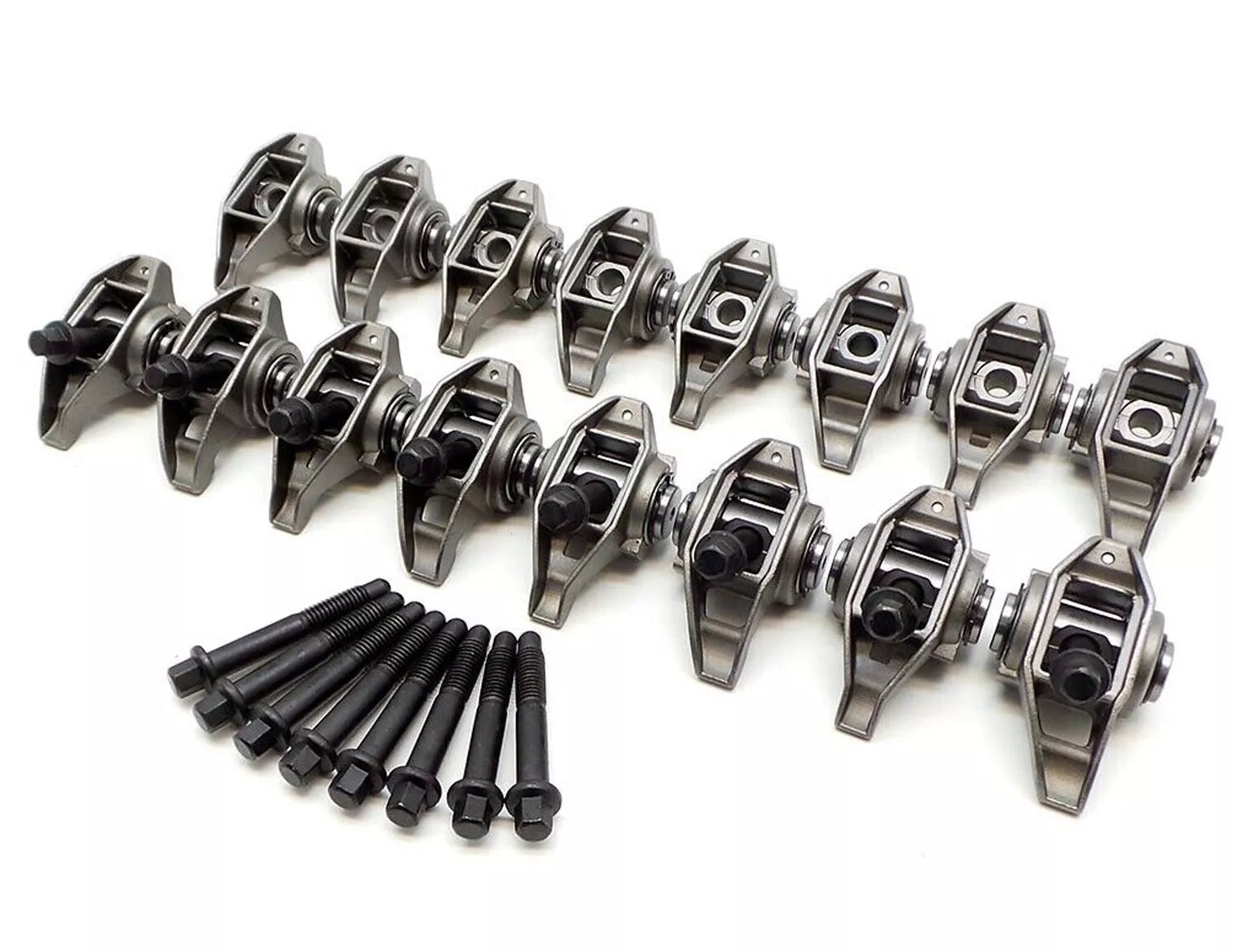 Off Sset Step Rocker Card GM LS3 OE Rocker Arm Set Straight/Offset Design, 1.7 Ratio – TGM ...