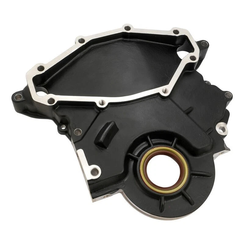 Timing Cover Holden V8 253 304 308 And EFI, Cast Aluminium Black