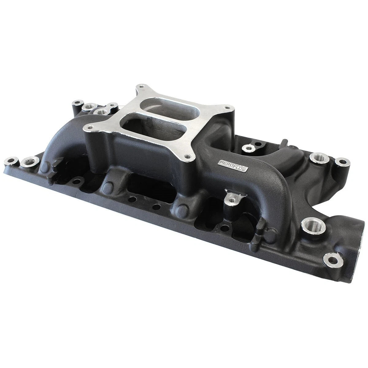 Small Block Ford 289-302 Windsor Air Gap Dual Plane Intake Manifold Black