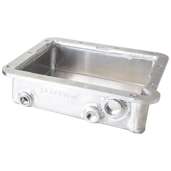 3" Deep Fabricated Transmission Pan Natural Finish. Suit Ford C4
