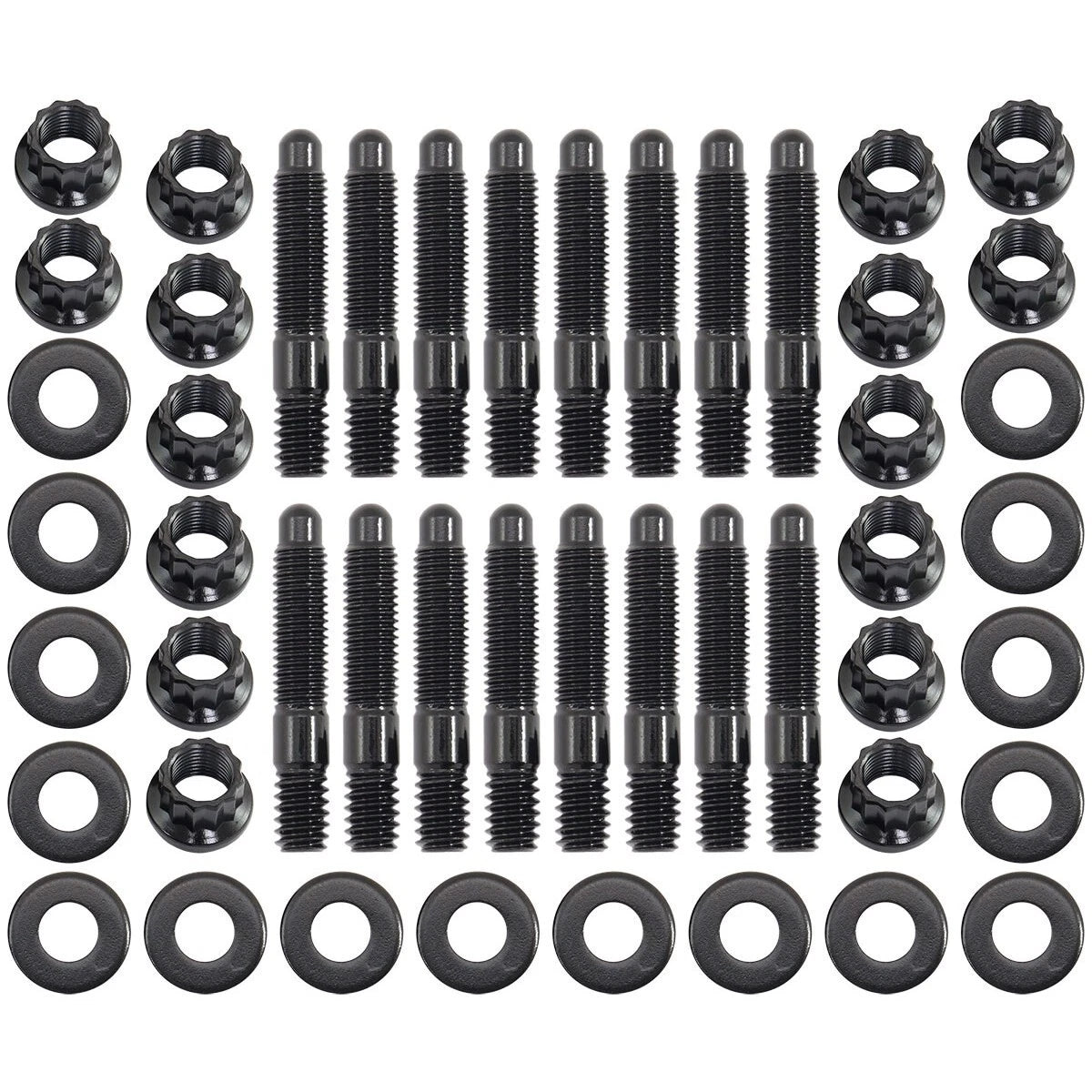 Universal Valve Cover Stud Kit 1/4-20" OAL 1.50", Pack of 16
