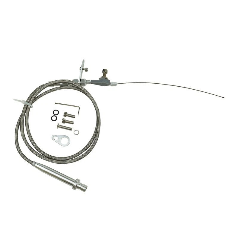 Turbo 350 Automatic Transmission Braided Stainless Kickdown Cable Carburettor GM