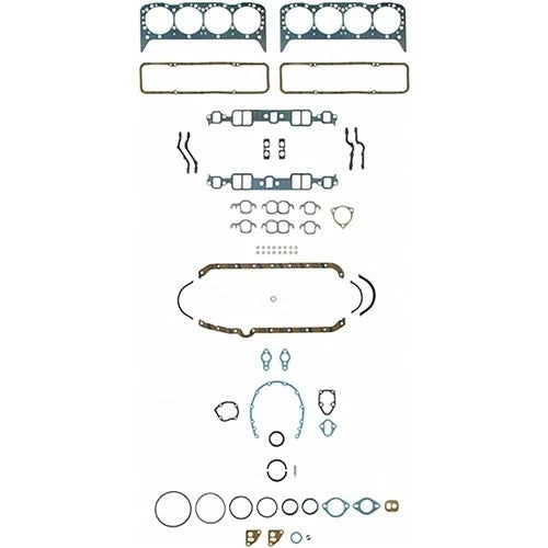 Genuine Felpro Full Gasket Set Small Block Chev 283-350 1957-1985