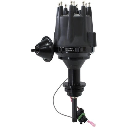 Chrysler V8 318 360 Ready to Run Distributor, Black Anodised