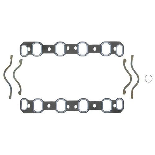 Genuine Felpro Intake Manifold Gaskets Ford V8 302 351 Cleveland 2V